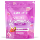 Canna River - Delta 9 Gummies - Major Melonz - 30 Gummies (10MG Delta 9 & 20MG CBD Each)