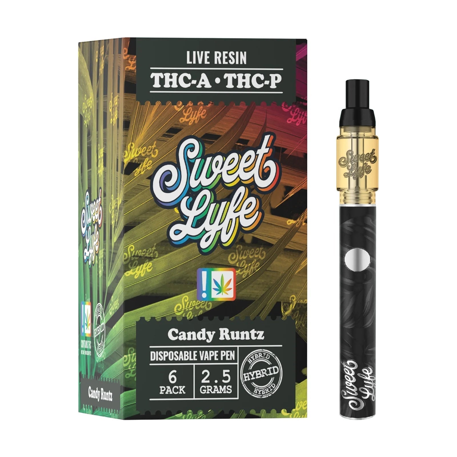 Sweet Lyfe - THCA & THCP - Disposable Vape - Candy Runtz - Hybrid - Super Chill Store.com Sweet Lyfe - THCA & THCP - Disposable Vape - Candy Runtz - Hybrid - Super Chill Store.com