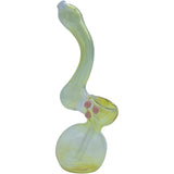 LA Pipes - Silver Sherlock - Fumed Sherlock - Bubbler Pipe - Various Colors