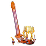 Pulsar - Dragon Claw - Sherlock Pipe - for Puffco Proxy - w - Carb Cap - 7.25"