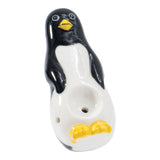 Wacky Bowlz - Penguin - Ceramic Pipe - 4"