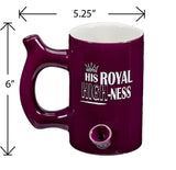 Fashion Craft - His royal - high-ness - large - purple mug