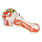 AFG Distribution - Luscious Lace - Glass Spoon Pipe - 4.25" - Colors Vary