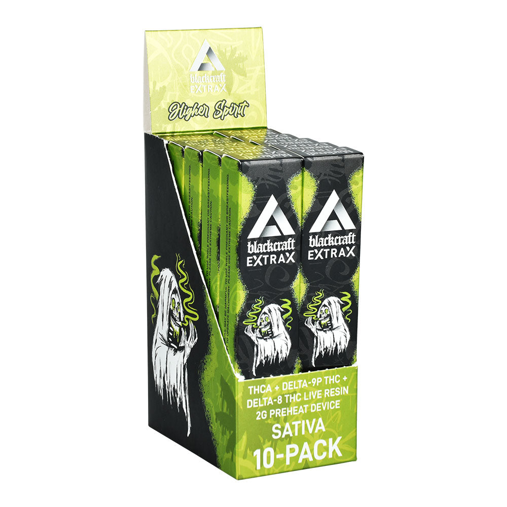 BlackCraft Extrax - THCA - D9P - D8 - Disposable - 2g - 10pc Display - Super Chill Store.com BlackCraft Extrax - THCA - D9P - D8 - Disposable - 2g - 10pc Display - Super Chill Store.com