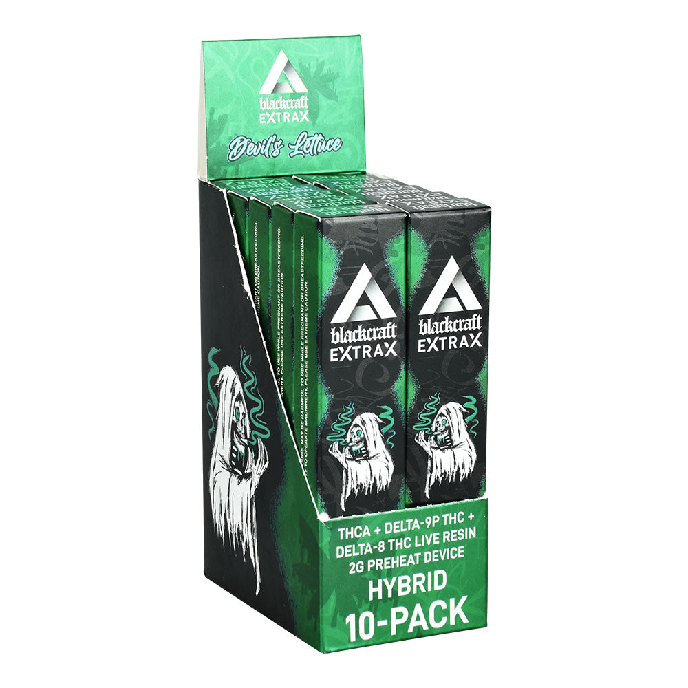 BlackCraft Extrax - THCA - D9P - D8 - Disposable - 2g - 10pc Display - Super Chill Store.com BlackCraft Extrax - THCA - D9P - D8 - Disposable - 2g - 10pc Display - Super Chill Store.com