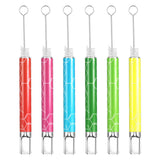 Pulsar - Glass Taster Bat - 4" - THC Molecule - Asst - 48PC DISP