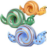 AFG Distribution - Spun Snail - Glass Hand Pipe - 4" - Colors Vary