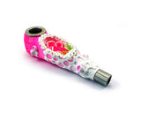 Gadzyl - Mushroom - Smoking pipe - Pink - DHL express shipping included