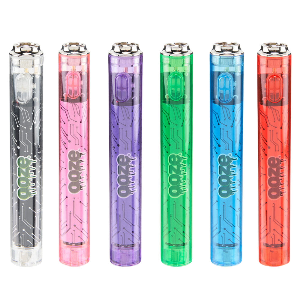 Ooze - Slim - Clear Series - 510 Vape Battery - 400mAh - Super Chill Store.com Ooze - Slim - Clear Series - 510 Vape Battery - 400mAh - Super Chill Store.com