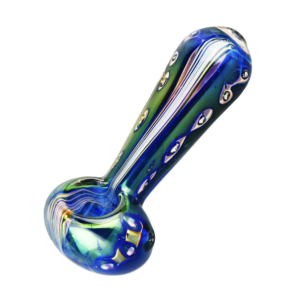 AFG Distribution - Iridescent Stripes & Spots - Glass Pipe - 4.5