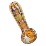 AFG Distribution - Golden Sea - Turtle Shell Design - Hand Pipe - 3.75"