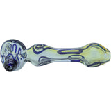 LA Pipes - Painted Warrior Spoon - Glass Pipe
