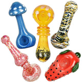AFG Distribution - High End - Spoon Pipe - 3" - 5" - Assorted - 40PC BUNDLE