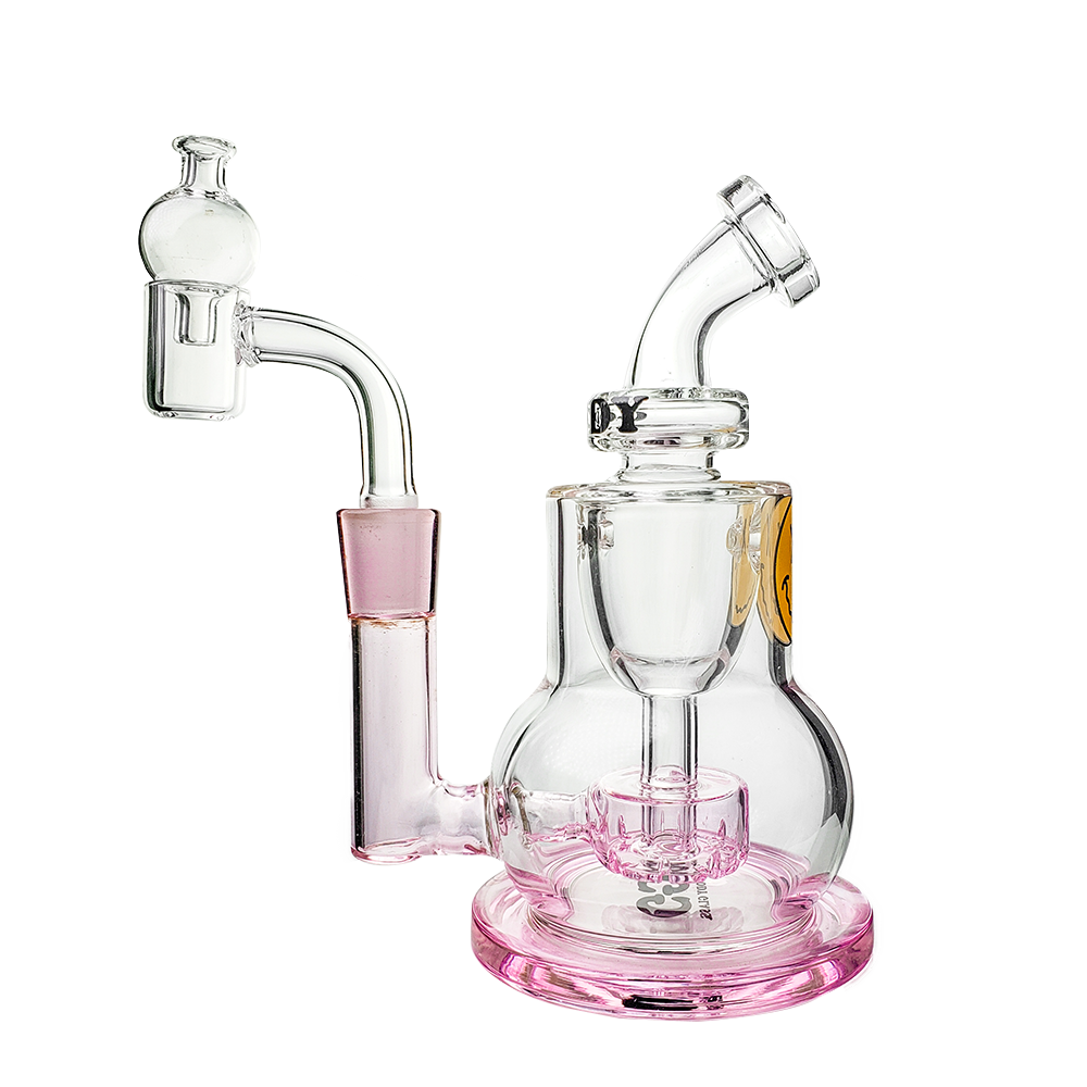 Hemper Rigs HEMPER - The Chief - Mini Rig - 4-Piece Kit - Transparent Black - Super ...