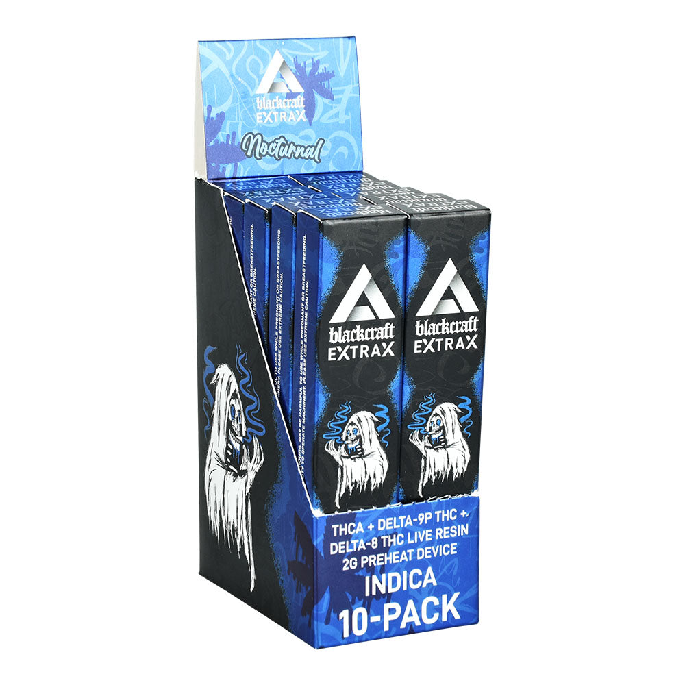 BlackCraft Extrax - THCA - D9P - D8 - Disposable - 2g - 10pc Display - Super Chill Store.com BlackCraft Extrax - THCA - D9P - D8 - Disposable - 2g - 10pc Display - Super Chill Store.com