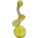 LA Pipes - Silver Sherlock - Fumed Sherlock - Bubbler Pipe - Various Colors