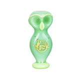 Pulsar - Wise Owl - Double Bowl - Hand Pipe - 4" - Colors Vary