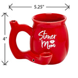 Fashion Craft - Stoner Mom Mug - Red with White Logo