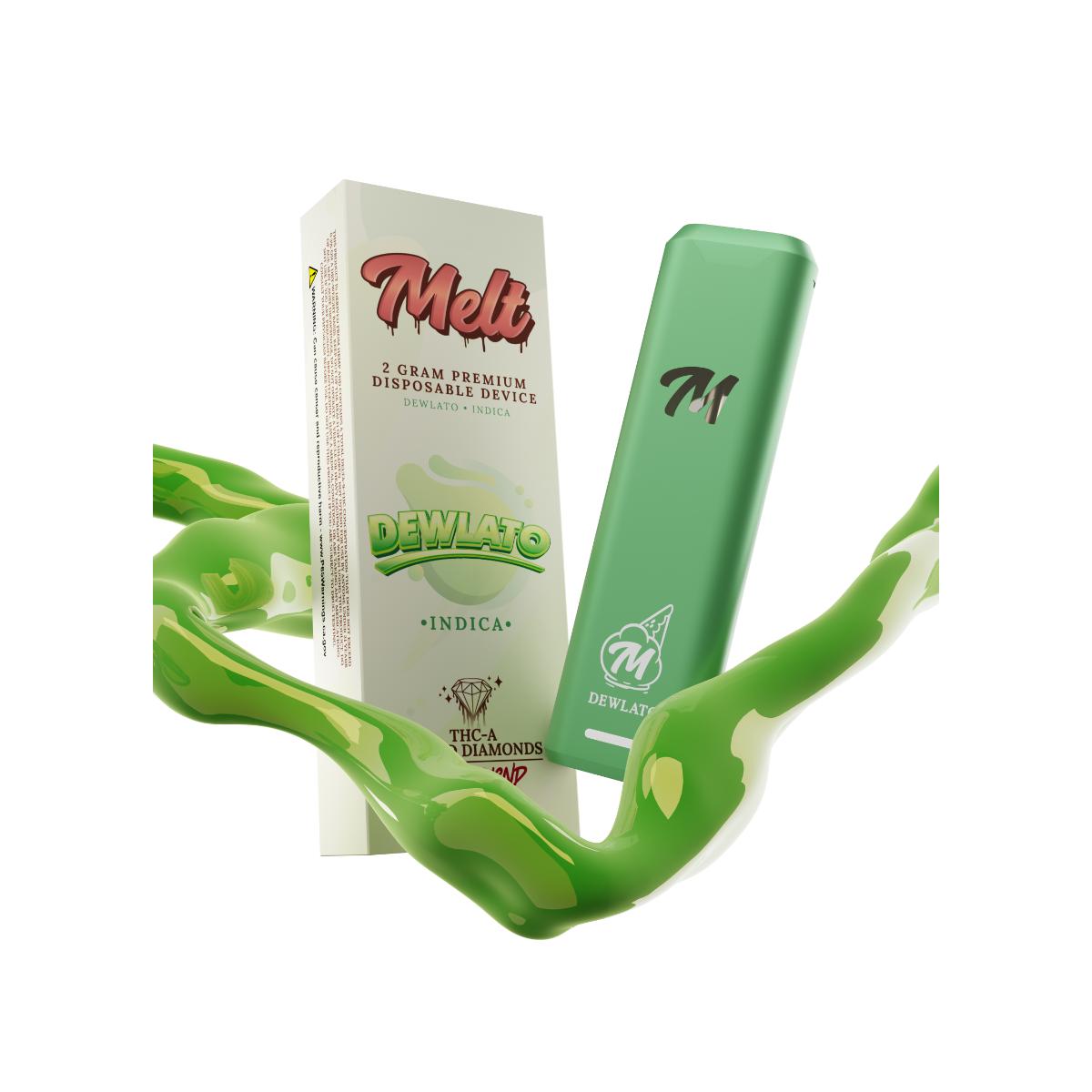Melt - AMF Blend - Dewlato - Indica - THCA - Blend Disposable Vape - 2 - Super Chill Store.com Melt - AMF Blend - Dewlato - Indica - THCA - Blend Disposable Vape - 2 - Super Chill Store.com