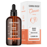 Canna River - Broad Spectrum CBD Classic Tincture - Mango Peach - 120mL