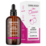 Canna River - Broad Spectrum CBD Ultra Classic Tincture - Lemon Raspberry - 120mL