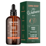 Canna River - Broad Spectrum CBD/CBG Ultra Wellness Tincture - Mango Peach - 120mL