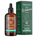Canna River - Broad Spectrum CBD/CBG Ultra Wellness Tincture - Sweet Mint - 120mL