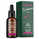Canna River - Broad Spectrum CBD/CBG Wellness Tincture - Lemon Raspberry - 60mL