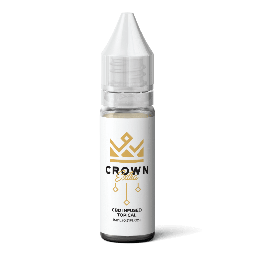 Crown Black CBD Vape Juice - 15 ML - CBD Infused Topical - Made in USA