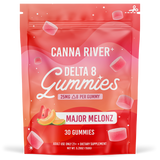 Canna River - Delta 8 Gummies - Major Melonz - 30 Gummies (25 MG Each)