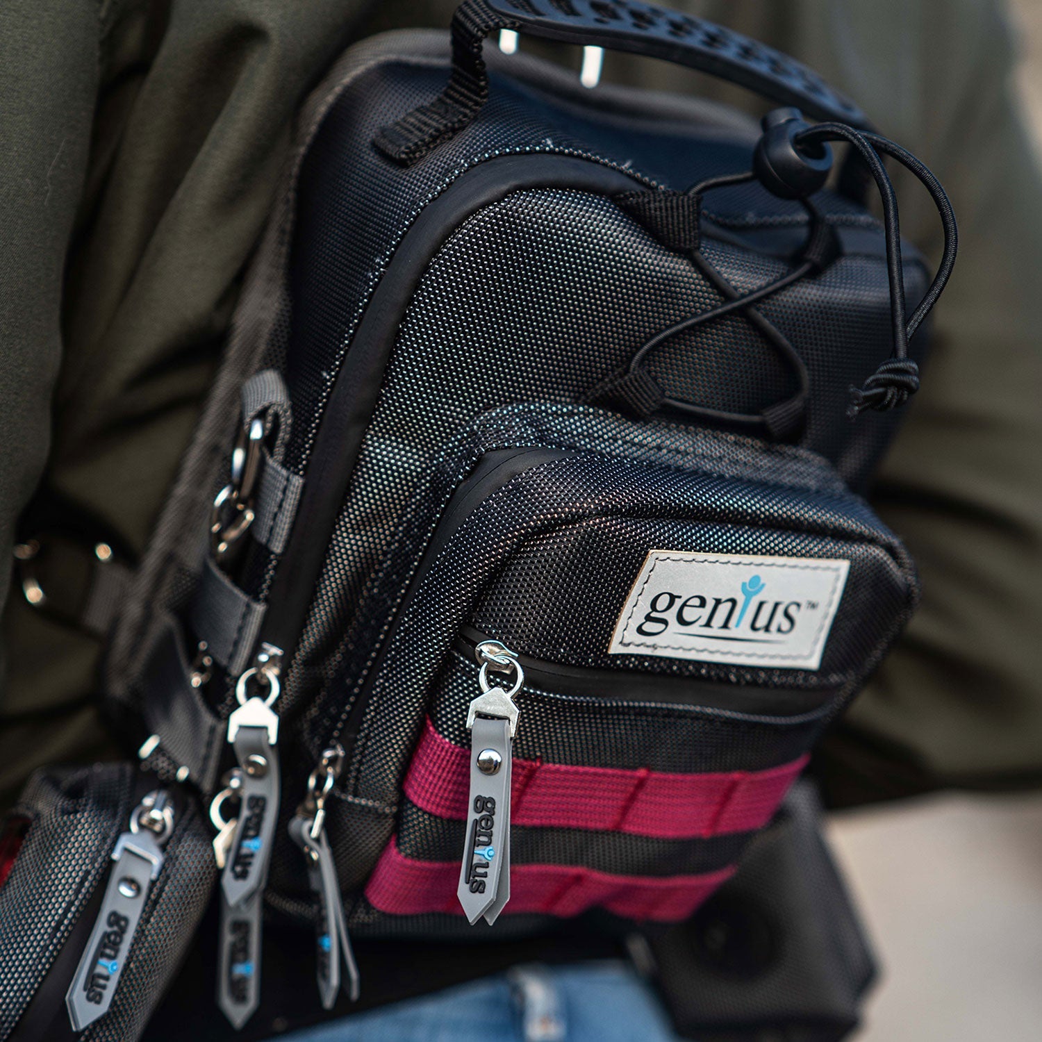Genius - Backpack - WATER PROOF - SMELL PROOF - Super Chill Store.com
