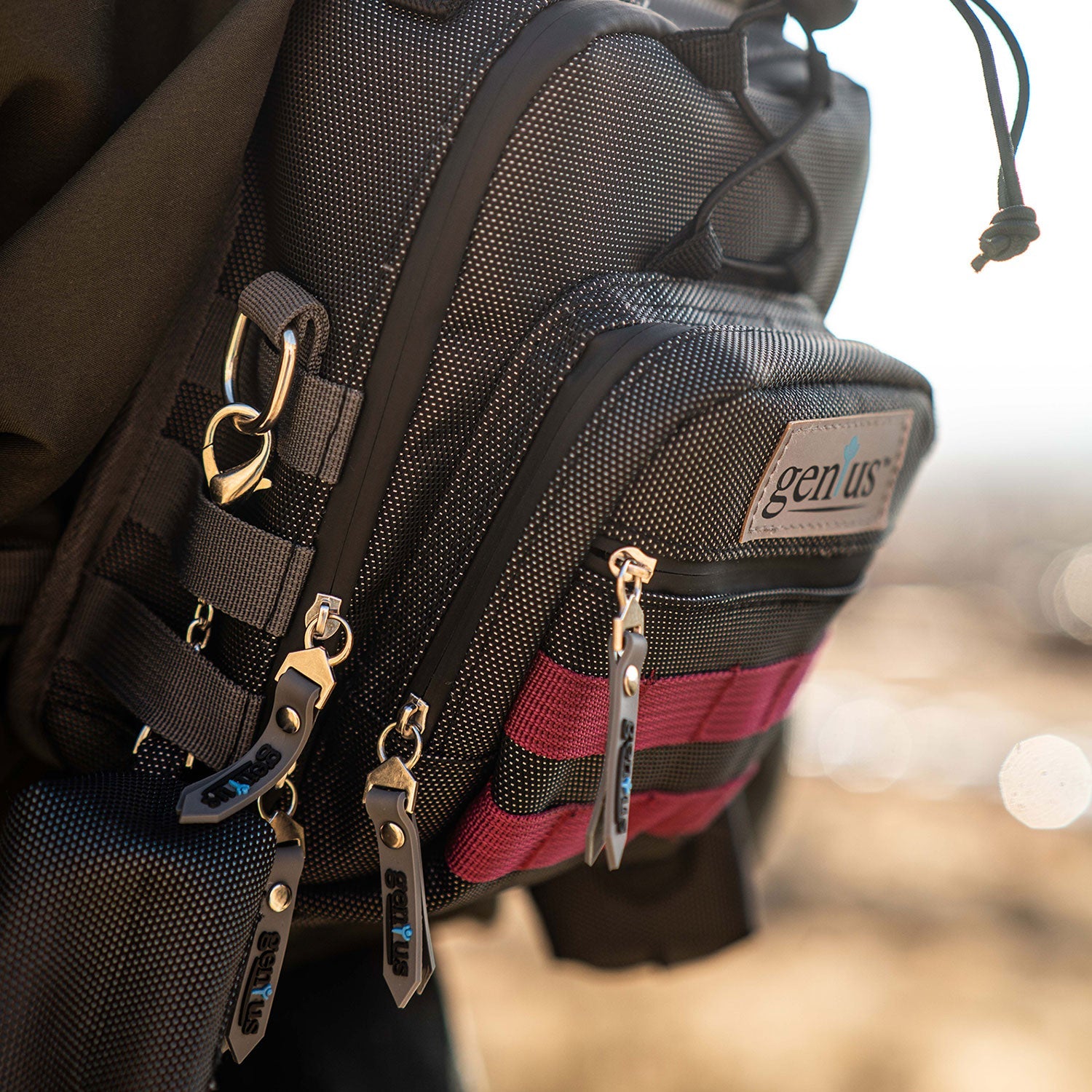 Genius - Backpack - WATER PROOF - SMELL PROOF - Super Chill Store.com