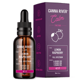 Canna River - Full Spectrum CBD/CBN/CBG Calm Tincture - Lemon Raspberry - 60mL