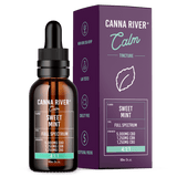 Canna River - Full Spectrum CBD/CBN/CBG Calm Tincture - Sweet Mint - 60mL