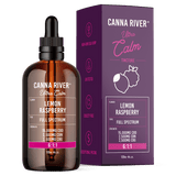 Canna River - Full Spectrum CBD/CBN/CBG Ultra Calm Tincture - Lemon Raspberry - 120mL
