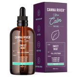 Canna River - Full Spectrum CBD/CBN/CBG Ultra Calm Tincture - Sweet Mint - 120mL