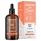 Canna River - Full Spectrum CBD Ultra Classic Tincture - Mango Peach - 120mL