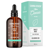 Canna River - Full Spectrum CBD Ultra Classic Tincture - Sweet Mint - 120mL