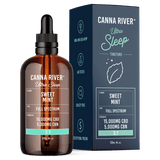 Canna River - Full Spectrum CBD/CBN Ultra Sleep Tincture - Sweet Mint - 120mL