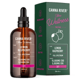 Canna River - Full Spectrum CBD/CBG Ultra Wellness Tincture - Lemon Raspberry - 120mL