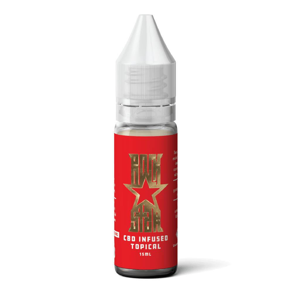 Rockstar Red CBD Vape Juice - 15 ML - CBD Infused Topical - Made in USA