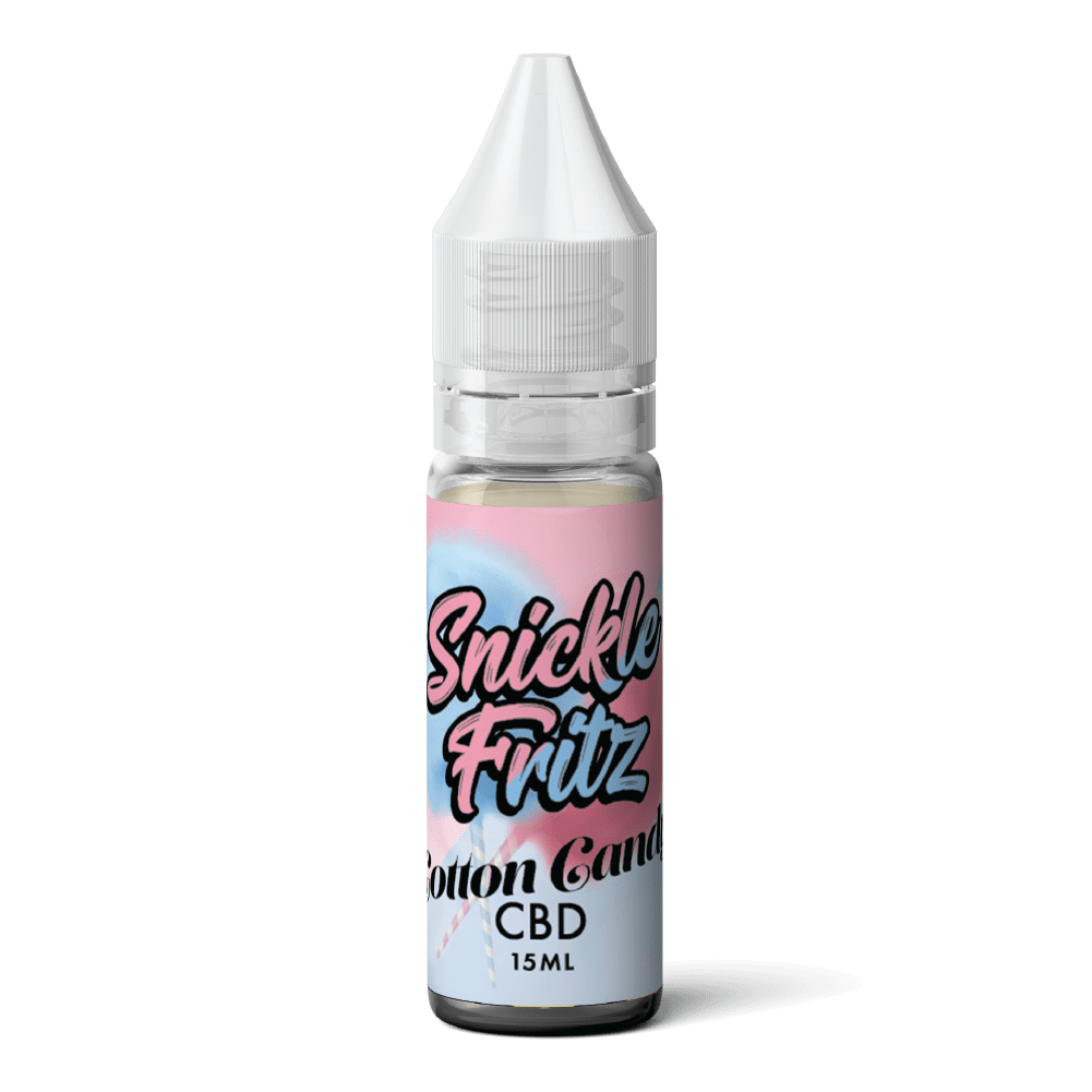 Snickle Fritz CBD Vape Juice - 15 ML - Cotton Candy - CBD Infused Topi - Super Chill Store.com Snickle Fritz CBD Vape Juice - 15 ML - Cotton Candy - CBD Infused Topi - Super Chill Store.com