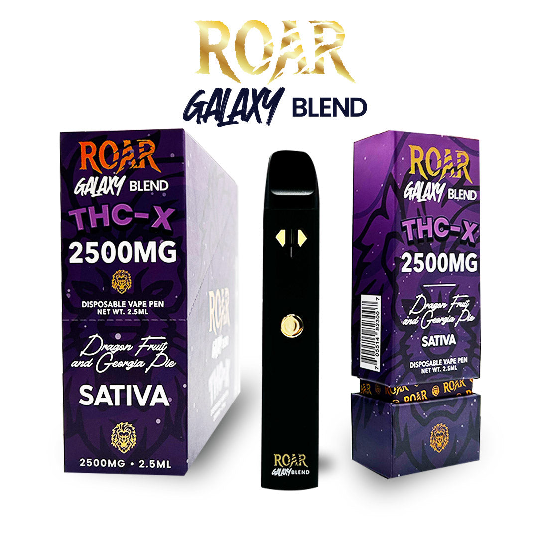 Best Thc Vapes In Georgia Roar Galaxy Blend - THC-X - Disposable Vape 2500MG - Dragon Fruit & Best Thc Vapes In Georgia Roar Galaxy Blend - THC-X - Disposable Vape 2500MG - Dragon Fruit &