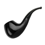 Pulsar - Shire Pipes - Bent Ebony - Cherry Wood - Tobacco Pipe