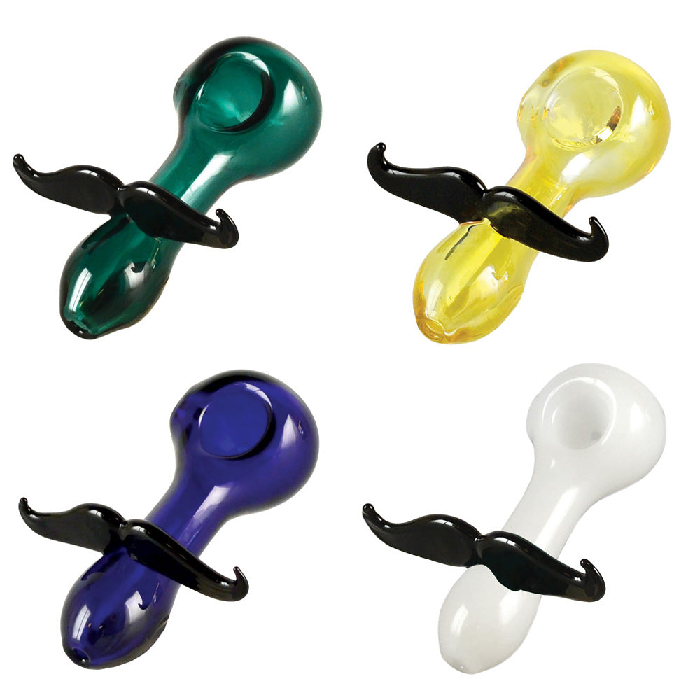 AFG Distribution - Mustache Spoon Pipe - 4.25