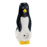 Wacky Bowlz - Penguin - Ceramic Pipe - 4"