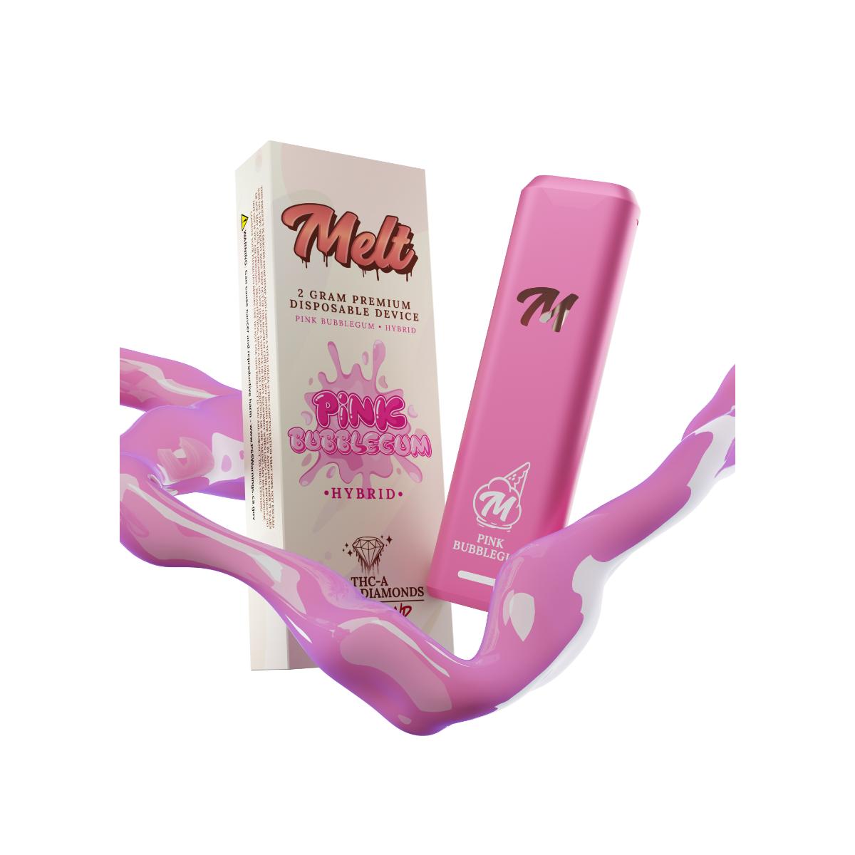 Melt - AMF Blend - Pink Bubble Gum - Hybrid - THCA - Blend Disposable Melt - AMF Blend - Pink Bubble Gum - Hybrid - THCA - Blend Disposable