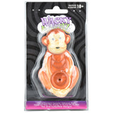AFG Distribution - Wacky Bowlz Monkey - Ceramic Hand Pipe - 4"