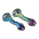 AFG Distribution - Silver Fumed - Glass Spoon Pipe