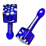 Pulsar - Cube Universe - Spoon Pipe - 4.75" - Colors Vary
